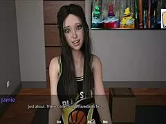 Big tits milf gets hardcore sex with teen in homemade anime scene