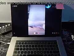 Spanish milf fucks a fan on webcam!