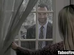 blonde milf housewife cheats with big cock! 😱