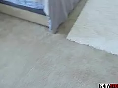 Perv stepson satisfied his busty milf stepmom with a toy