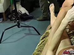 Sofie Marie Poses And Fucks Lesbian Women Seductively