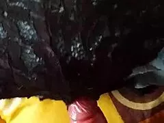 estrenando la lenceria usada que me regalo mi tia con anal y tetas grandes 😏