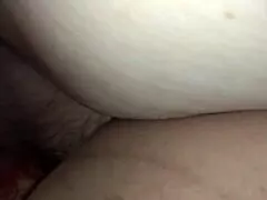 my maid on her period gets a creampie