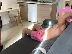 i made my son's friend go crazy with my big cock before the pool party