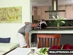 oh wow, naughty milf alina long wants some cock worship and blowjob!