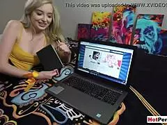 Caught Fucking Teen Stepsis While Milf Stepmom Watches