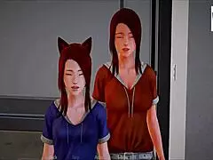 Does my new family crave big tits action?