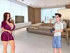 lust legacy hentai game ep 5 with step mom in naughty lingerie photoshoot