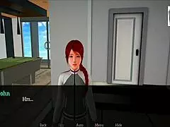 My new family episode features big tits MILF and teen ass