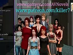 My new family episode features big tits MILF and teen ass