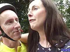 Just watched this mature brit get assfucked doggystyle in stockings, so hot! 🔥