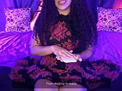 Latina joi in halloween costume gives jerk off instructions