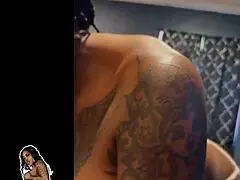 Gogo Fukme's Oiled Solo in Fishnets and Heels