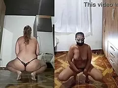 homemade anal with big ass milf in lingerie, subscribe for more