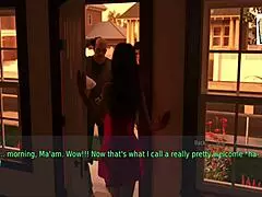 Wife and stepmother play erotic game with big tits and ass