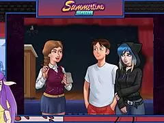 summertime saga part 16 with hot milfs 😍