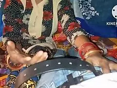 indian bhabhi gets squeezed and squirts in desi night scene