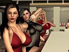 Rich black guys share instagram models at a party