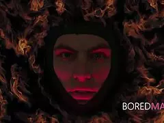 Evil queen dominates Snow White in wild free use 3some