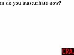 작은 가슴 아시아 밀프 에이버리 블랙 뜨거운 섹스 인터뷰 후 자위