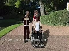 Blonde wife and stepmother at 55 with big ass