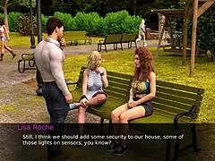 out walking with two hot teens, wanna join us?