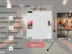 exploring the 3d metal bondage game with outfits and fetishes