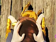 Wonder Woman Thanks Clark Kent With Her Body