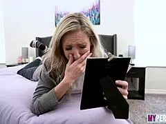 Reagan Lush Rides Hardcore with Blonde Milf Cumshot and Big Tits Boobs