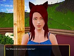 My new family explores hentai adventures with small tits and ass play