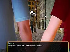 My new family explores hentai adventures with small tits and ass play