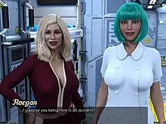 Stranded in space 3 - competition between milfs and teen 18+s with huge boobs