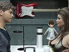 dude, she thinks my big cock will rip her open in Stranded in Space 64