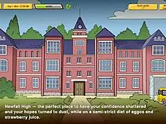 Teacher makes a statement in the game episode