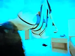 latina milf riding hard on love swing