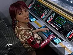 Stranded In Space 18 - Flirting With A Half Robot Girl