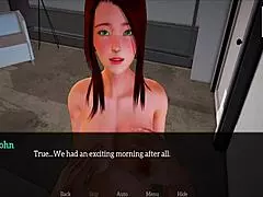 Does my milf bend over for that monster cock in anime game?