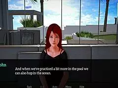 Does my milf bend over for that monster cock in anime game?