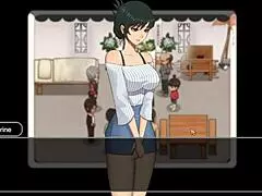 i fuck the redhead and the bitch in hentai game village rhapsody