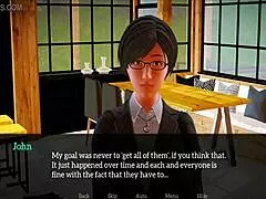 exploring my new family in anime cartoon