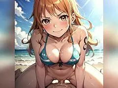 fucking tight pink cunt with massive cock in 3d hentai anime story