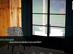 exploring my new family in anime cartoon