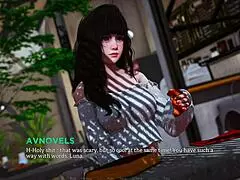 eternum 212 with huge tits and big boobs in game