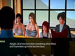 exploring my new family in anime cartoon