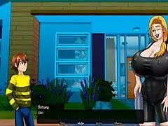 Čarobna milf v anime avanturi z mlajšim 18+