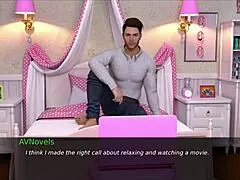 nursing back to pleasure with big tits in 3d hentai