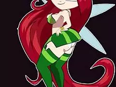 Horny fairy betilla gets rough and naughty in anime cartoon