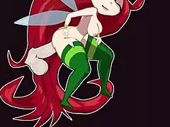 Horny fairy betilla gets rough and naughty in anime cartoon