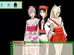 jikage rising arc 2 episode 7 - big busty ninja trio adventure