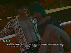 Naked Slut Licks Cumshot In Cute Hentai